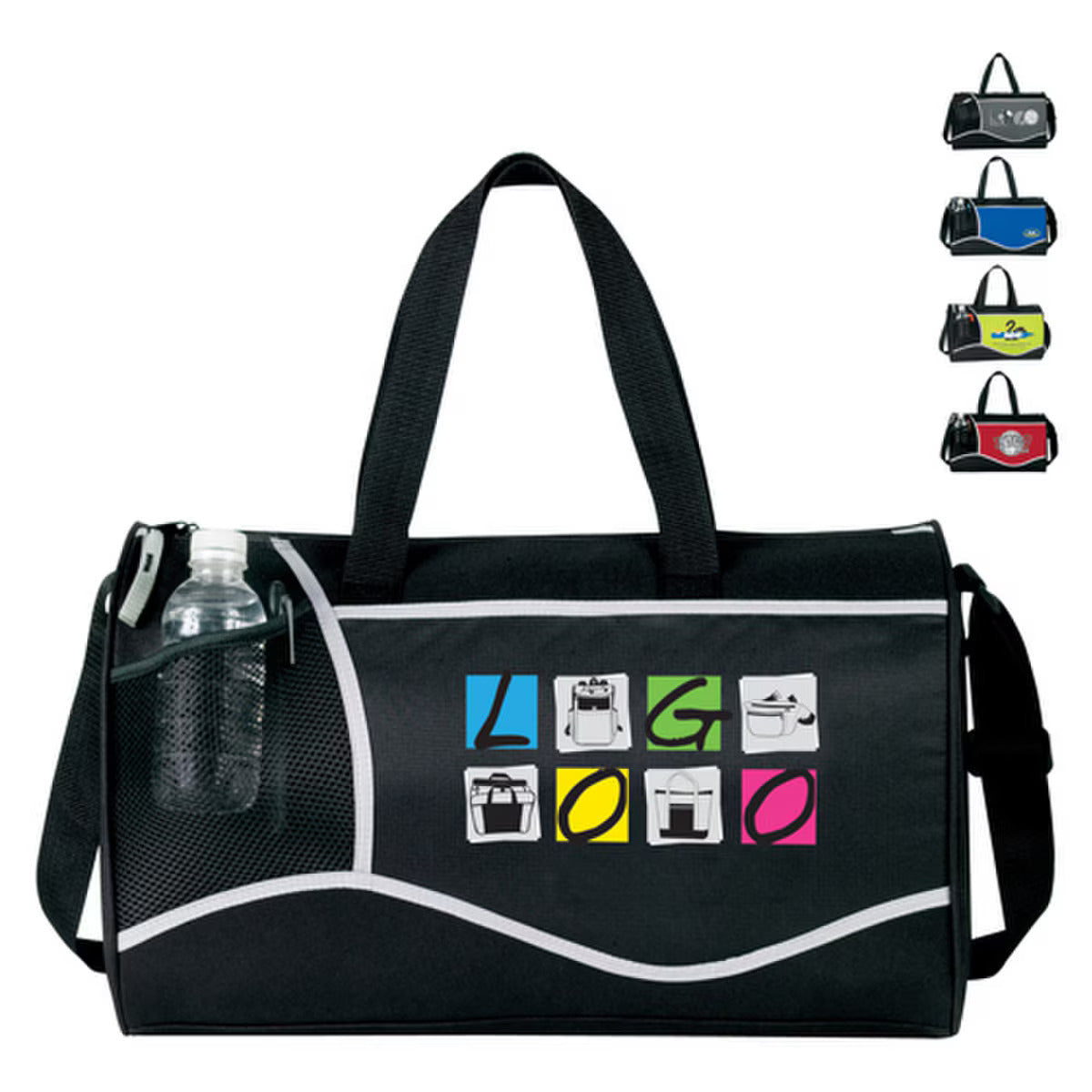 Custom Branded Sport Duffel Bag β Durable, Lightweight Gym & Travel Bag for Fitness Influencers