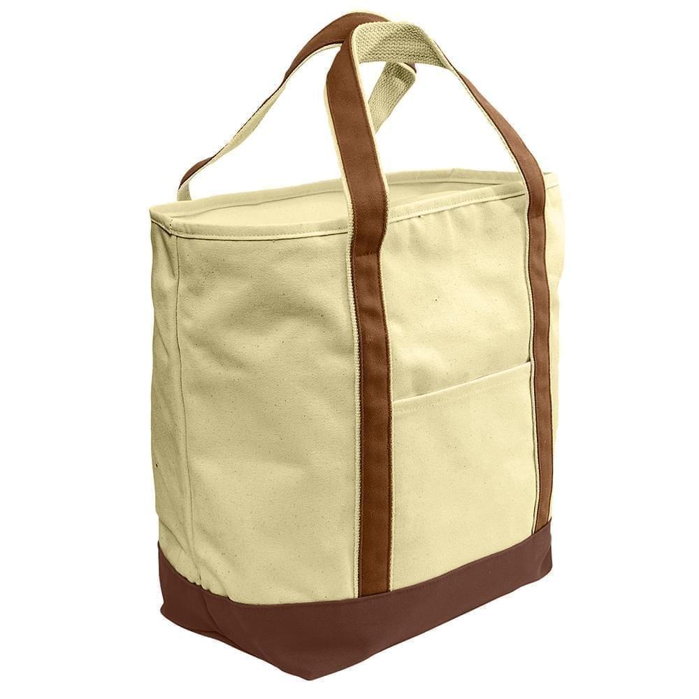Custom Heavy Canvas XL Beach Tote – USA-Made Sustainable Oversized Bag for Eco-Conscious Brands