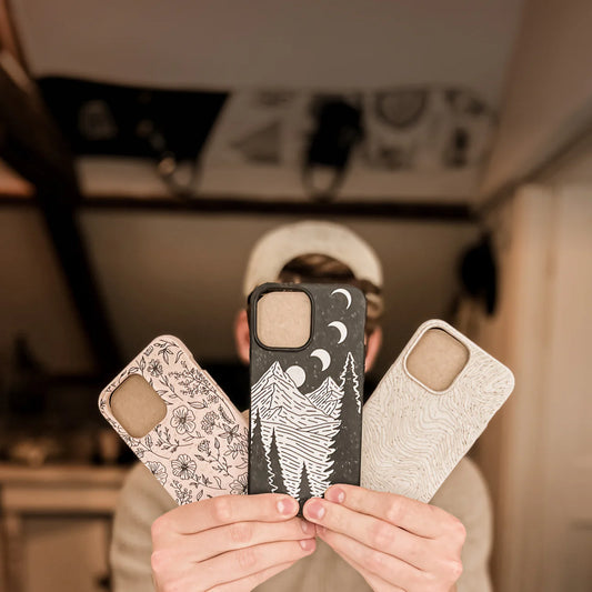 Custom Eco-Friendly Phone Case – 100% Compostable & Sustainable Biodegradable Case for Influencers