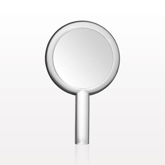 Custom Dual-Sided Handheld Mirror – Professional Beauty & Skincare Essential for Influencers