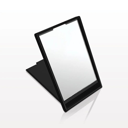 Custom Self-Standing Rectangular Makeup Mirror – Sleek, Portable, & Perfect for Beauty Influencers